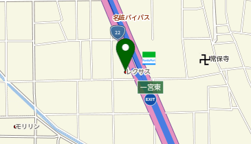 レクサス一宮の地図画像