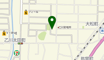 半田市役所 向山公民館の地図画像