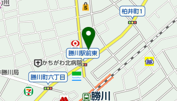 KUBOTABALLET車田教室の地図画像