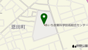 愛知県産業技術研究所の地図画像