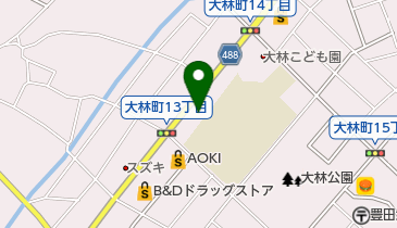 ゆう動物病院の地図画像