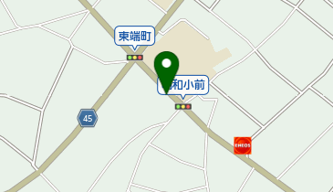 東端美容室の地図画像