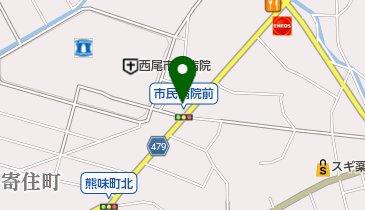 めばえ接骨院の地図画像