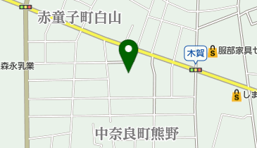 赤帽ホズミサービスの地図画像