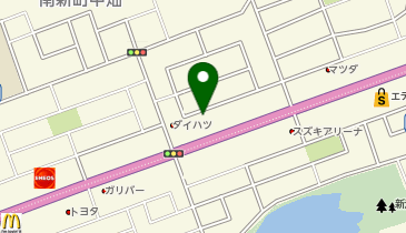 名古屋ダイハツ株式会社尾張旭店の地図画像