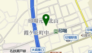 良福禅寺の地図画像