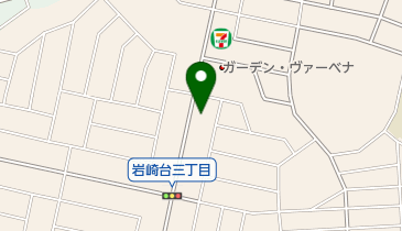 岩崎台犬と猫の病院の地図画像