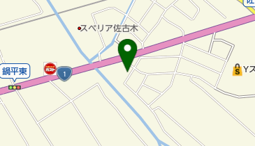 くるま山の地図画像