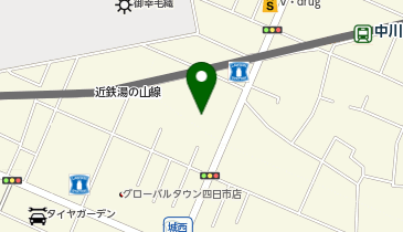 ホリデイスポーツクラブ四日市の地図画像