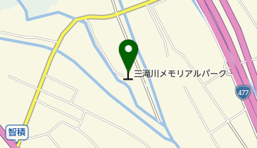 三滝川メモリアルパークの地図画像