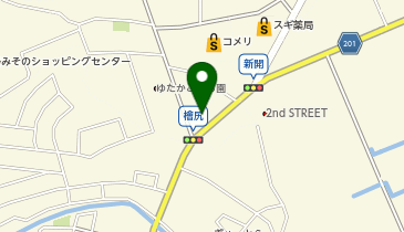 藤村硝子店の地図画像