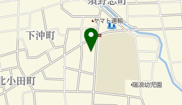 佐々木どうぶつ病院の地図画像