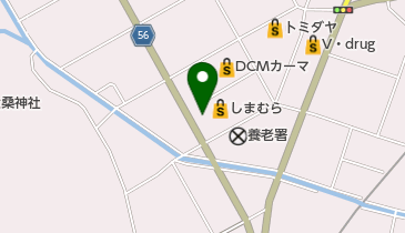 トータルガレージサナダの地図画像