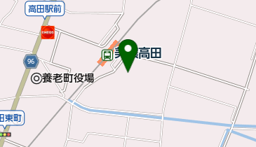 養老町役場 心身障害者福祉センターそよかぜ高田教室の地図画像