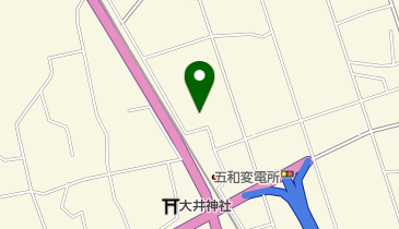 電化のヨシデンの地図画像