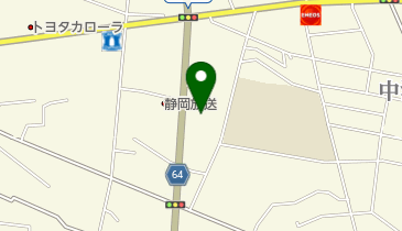 静岡県労働金庫島田支店の地図画像