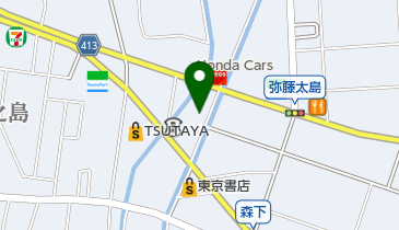 ビックフットJ&rsquo;ウエスト磐田店の地図画像