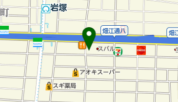 有限会社スペースブリル烏森店の地図画像