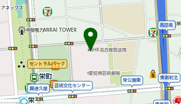 愛知産業保健総合支援センターの地図画像