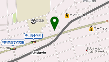 もりやま整体院の地図画像