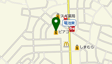 カネ美食品株式会社 ピアゴ 清水山店の地図画像