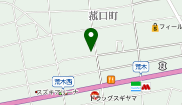 パウヘアーの地図画像