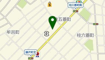 プラージュ理容豊橋柱店の地図画像