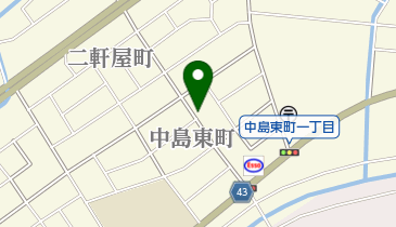 服部建具店の地図画像