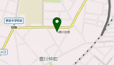 株式会社東海典礼 豊川会館の地図画像