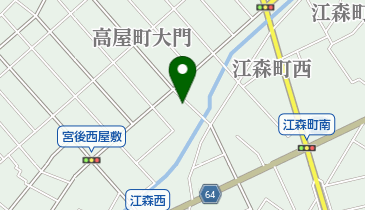 高屋調剤薬局の地図画像