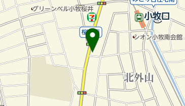 株式会社オートタウン犬山 小牧南店の地図画像