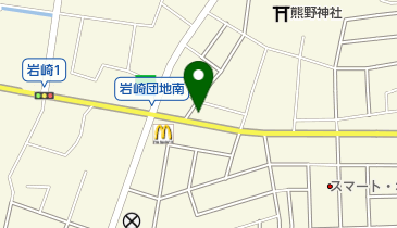 おおはし動物病院の地図画像