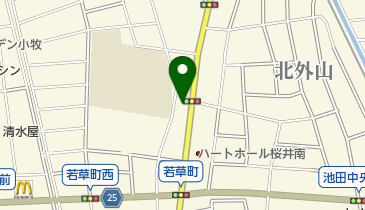 別所動物病院の地図画像