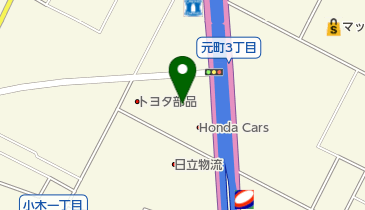 ミナミ金属株式会社RC東海愛知工場の地図画像