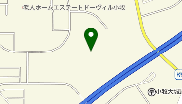 桃花台パークヒルズ管理室の地図画像