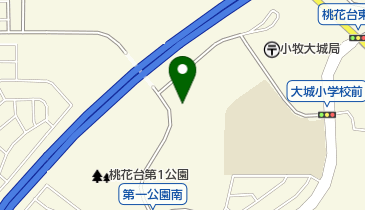 小牧市役所 大城児童館の地図画像