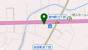 美容室ヴァンカウンシル大府店の地図画像