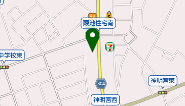 有限会社秀吉の地図画像