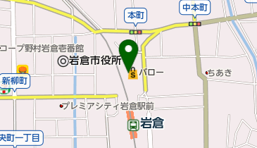 岩倉市役所 生涯学習センターの地図画像