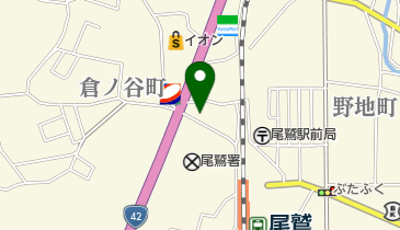 シック美容室の地図画像