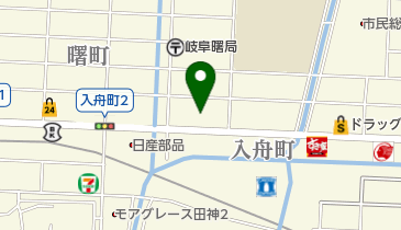 たなはし動物病院の地図画像