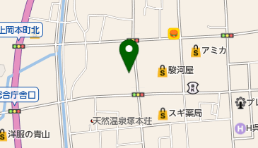 オレンジ薬房の地図画像