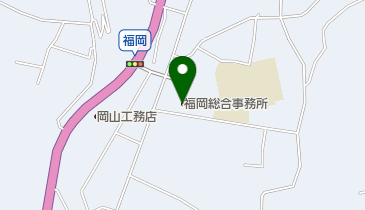 中津川市社会福祉協議会福岡支所婚礼衣装部の地図画像