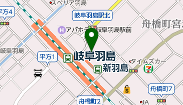 日本タクシー羽島営業所の地図画像