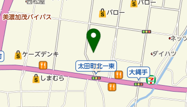 ヤマハ美濃加茂センターの地図画像