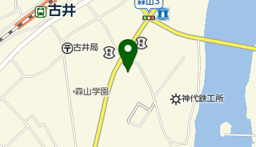 ブティックまきの地図画像