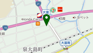 とき動物病院の地図画像