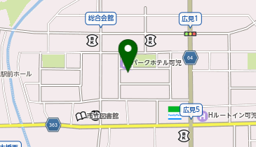 コンタクトランド可児店の地図画像