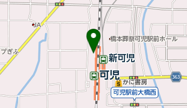 可児市役所 多文化共生センターフレビアの地図画像