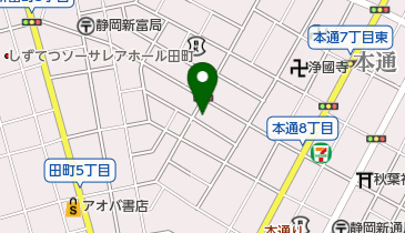 ホワイトアンパッチワークスクールの地図画像